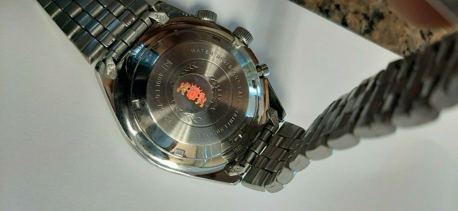 ORIENT Automatic World Time 21 Jewels 469EE6-71 5 BAR - New
