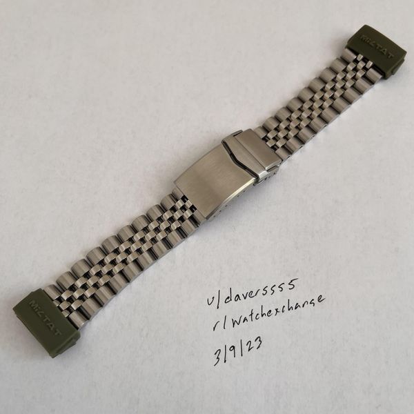 [WTS] Strapcode Jubilee Bracelet for Seiko SKX013 / SKX015 WatchCharts