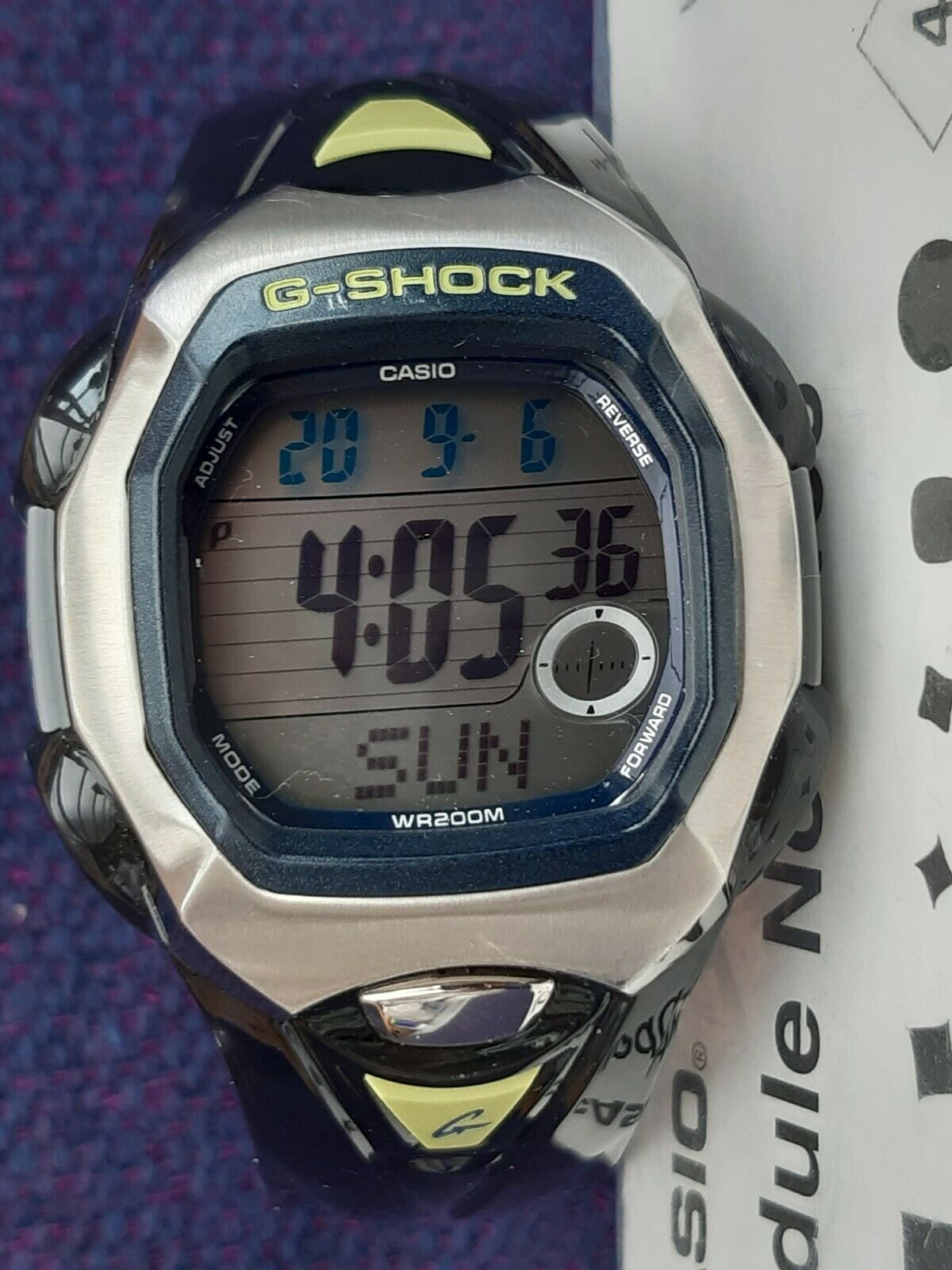 Casio G-Shock GL-150-8VER Surfing Watch (Module 2463) Moon