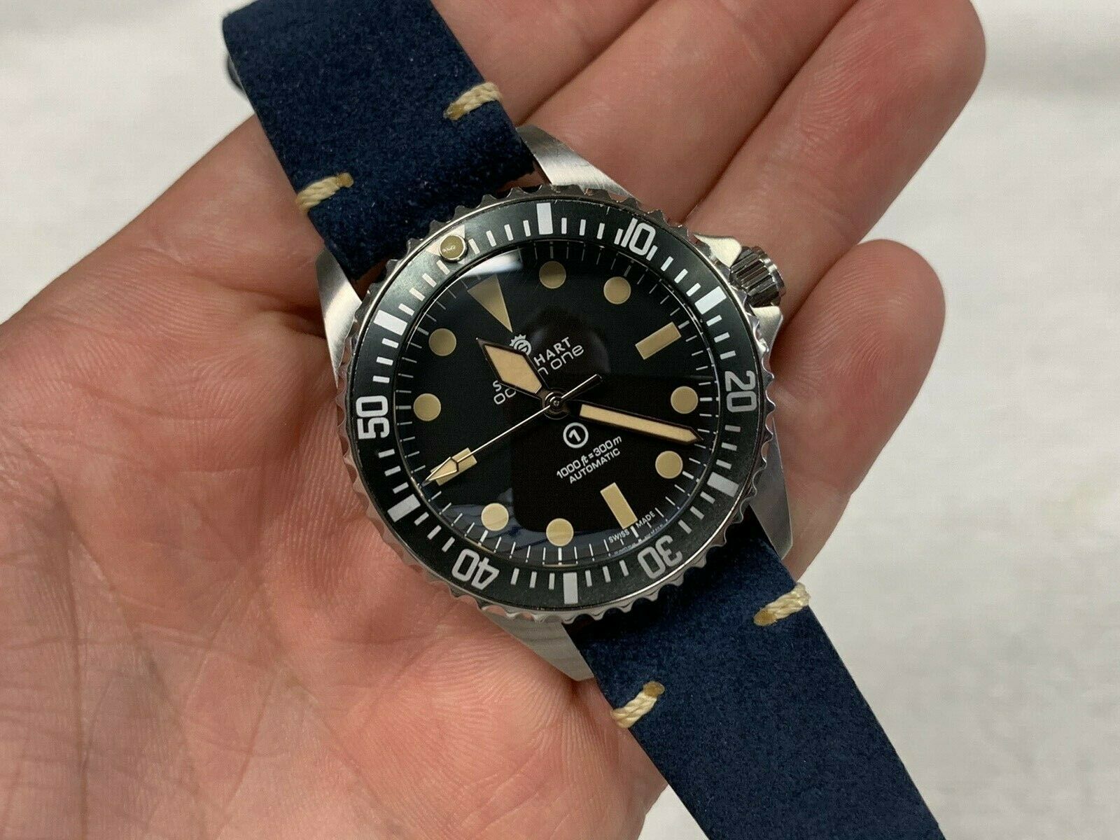 Steinhart Ocean One Military 39 Gnomon Automatic Watch WatchCharts Marketplace