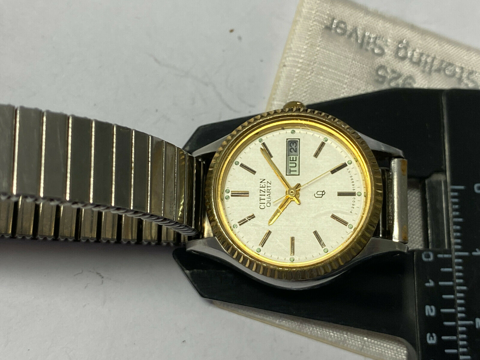 CITIZEN Uhr QUARTZ Zugband Stretch-Uhrband SSG 3600-289994