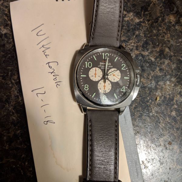 [Wts] shinola argonite 5030 $350 | WatchCharts Marketplace