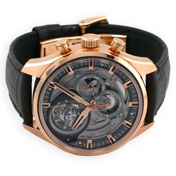 時計 MaedaHiroENICAR Zenith ZENITH El Primero Tourbillon-Skeleton World Limited