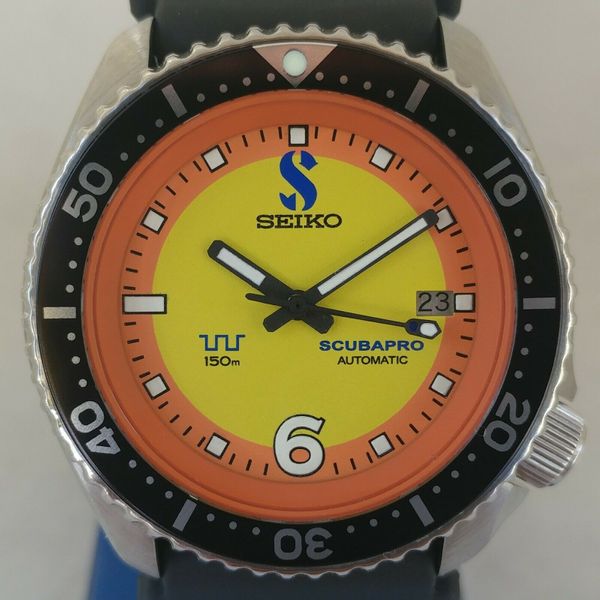 Seiko 7002-7001 Vintage Divers Scubapro 150 Automatic Watch Mod SUNSET #813  | WatchCharts