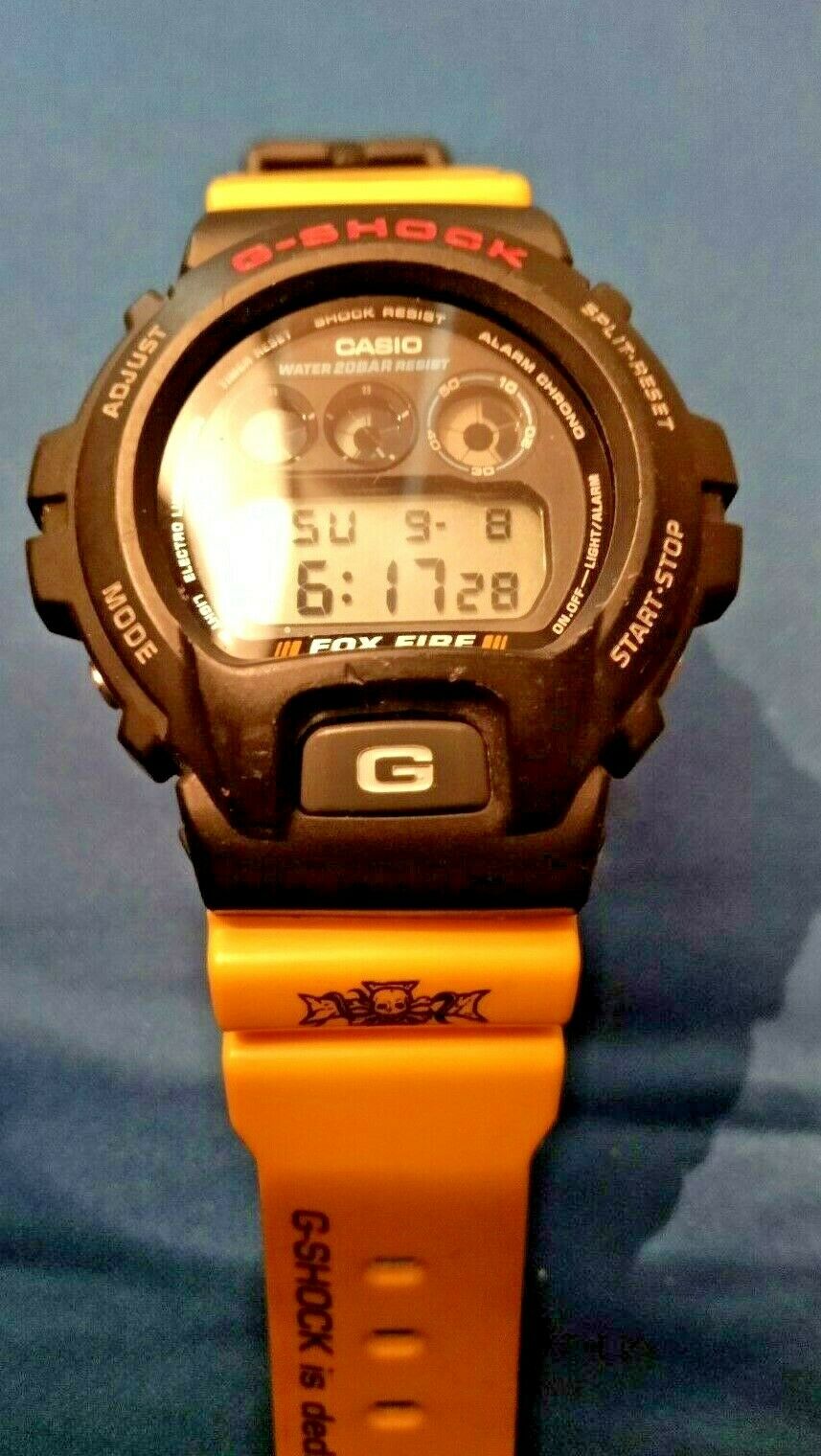Casio G-Shock Foxfire Thrasher --Model Dw-6900 Quartz Digital