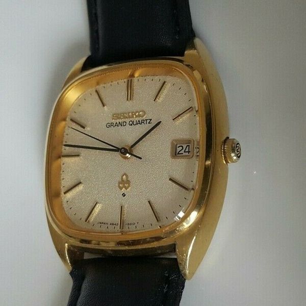 Vintage Grand seiko Quartz 4842-5100 wristwatch- men's - 1980's |  WatchCharts