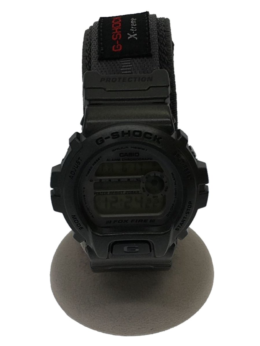 Used] CASIO ◇ Quartz watch ・ G-SHOCK / Digital / Gray / DW-6900X