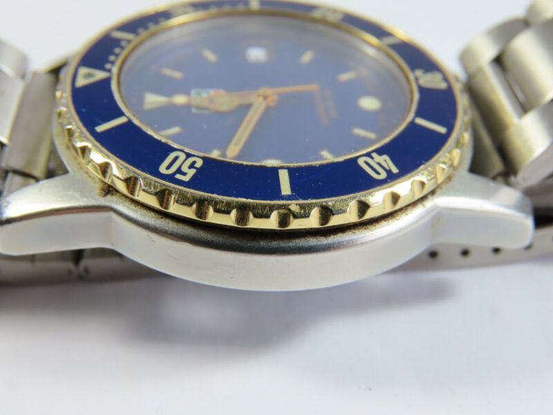 Tag Heuer WD1223-G-20 Blue Gold Professional Watch Men