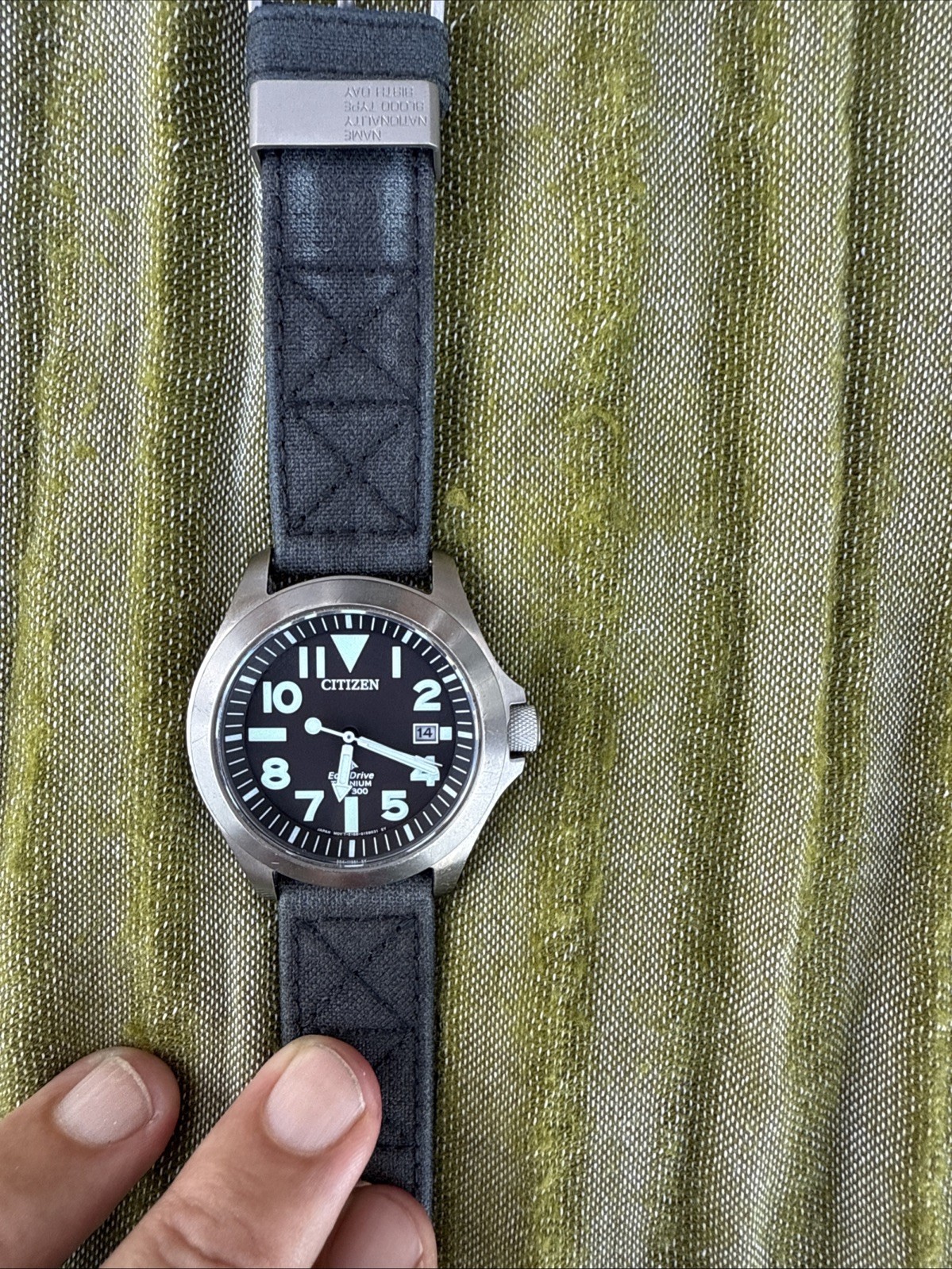 Citizen E168-S115060 Eco Drive Black Dial Titanium | WatchCharts