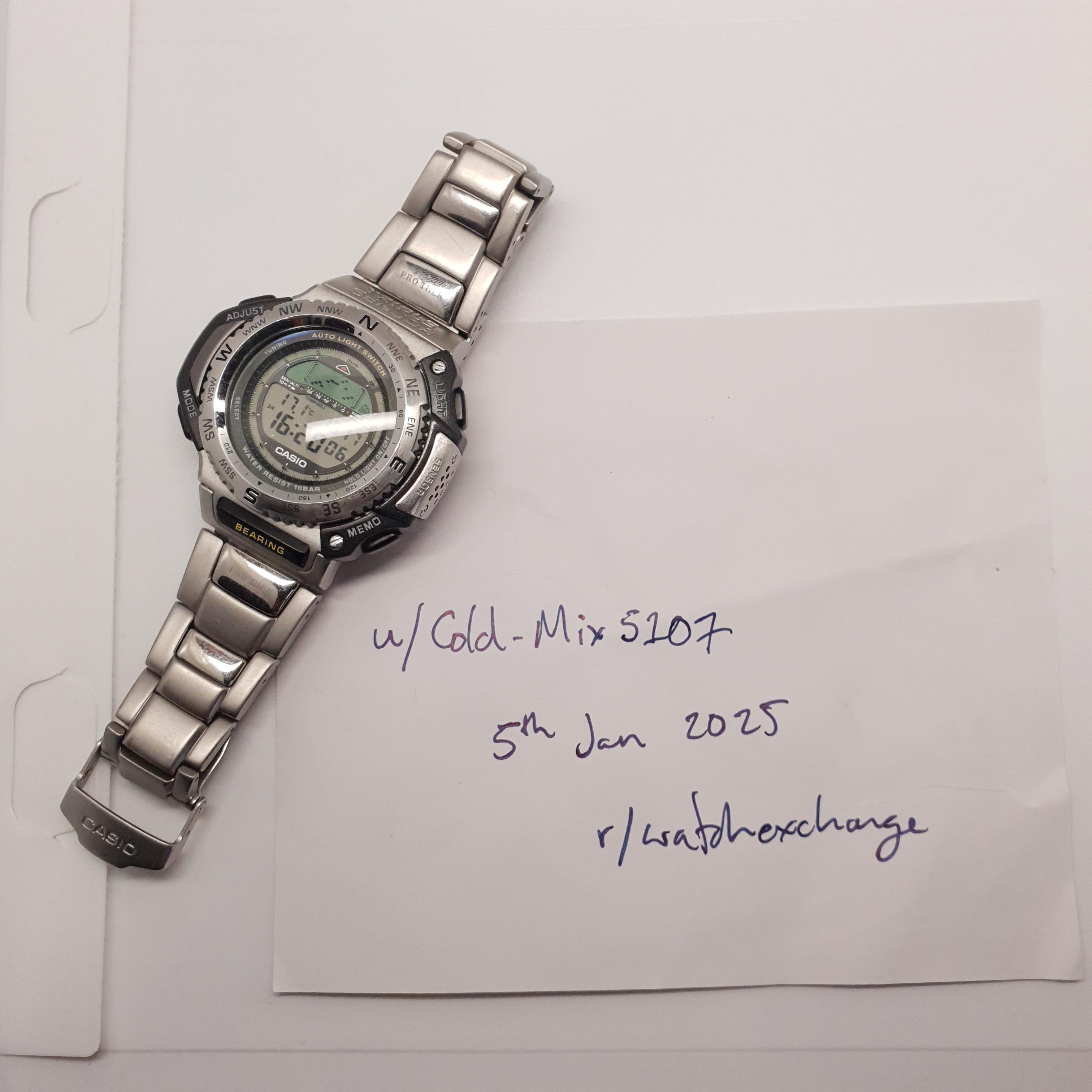 WTS] Casio ProTrek PRT-1400 Titanium Vintage Domestic Japan