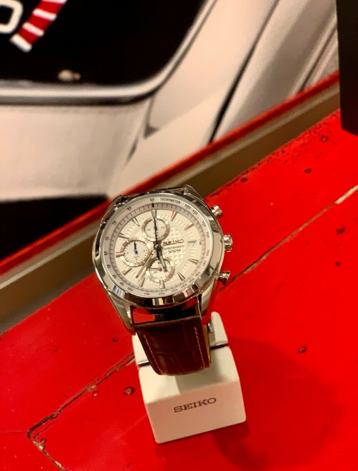 Seiko chronograph ssb181 deals