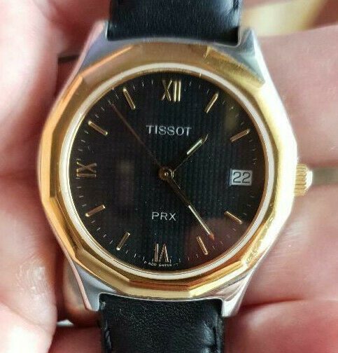 Vintage Tissot PRX P380 Herrenuhr Saphirglas Quartz 1980er voll