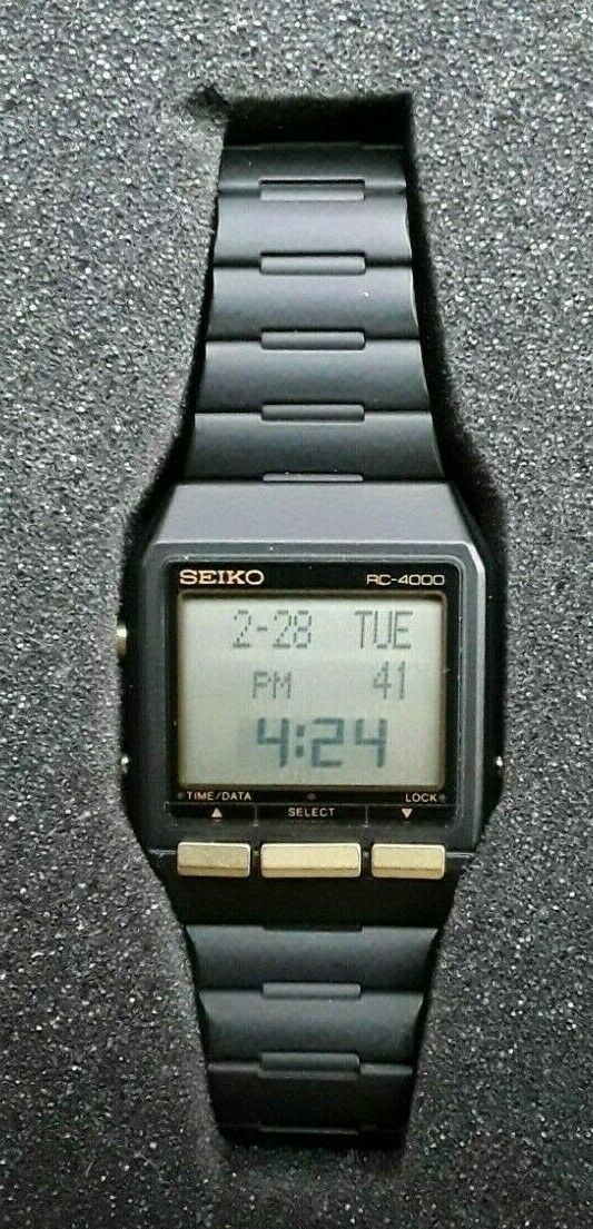 SEIKO RC-4000 PC DATAGRAPH NEW IN BOX, NEVER USED, WATCH