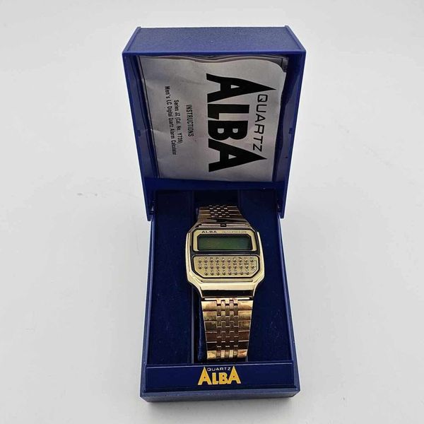 ALBA - y739-5000 - Calculator - Vintage Digital Watch
