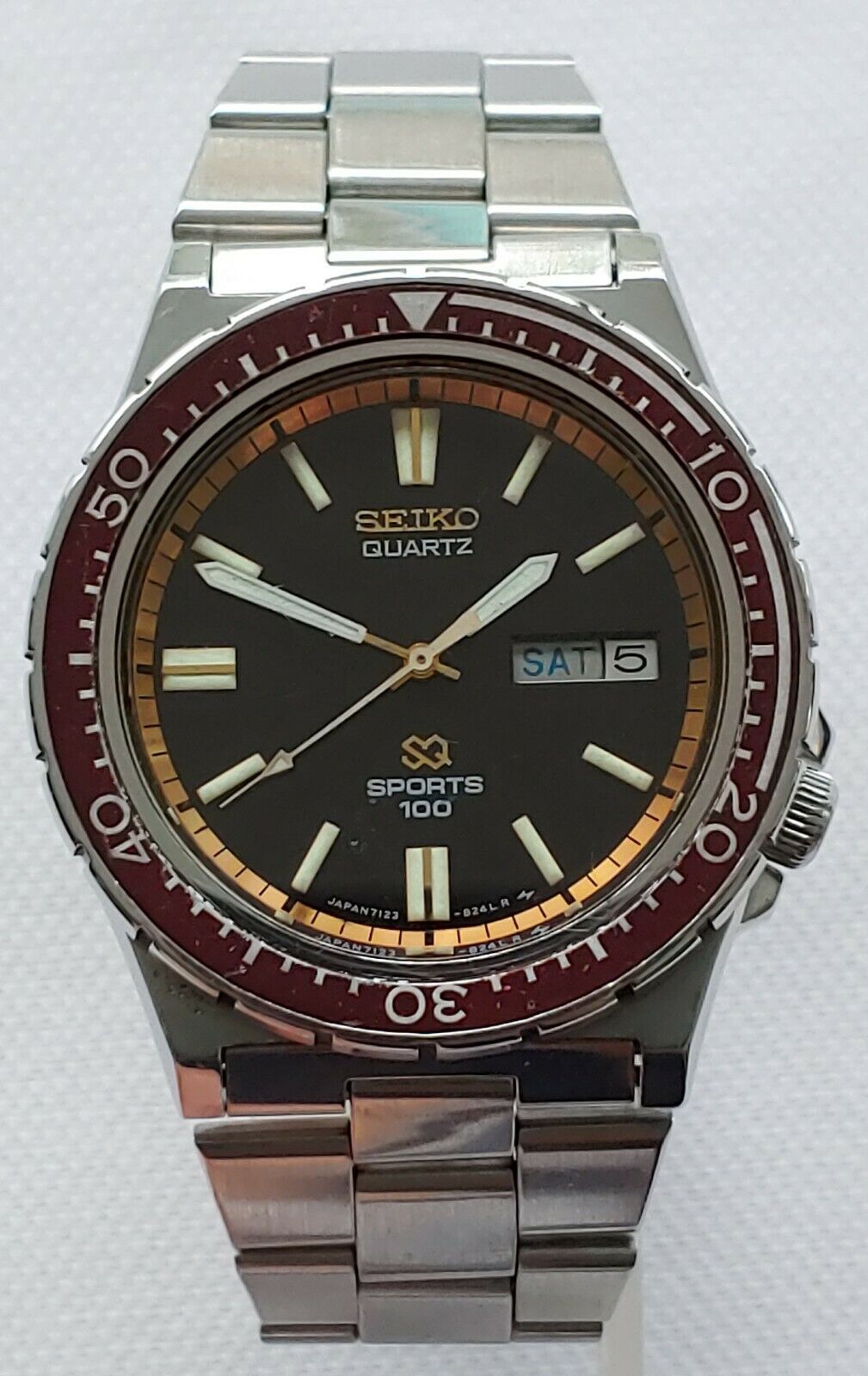 SEIKO SQ 7123-823B Viggen Sports 100 April 1981 | WatchCharts