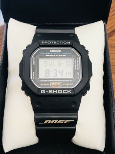 Casio G Shock Dw 5600e Fox Fire X Bose Collaboration G5600 Gw5600 Watchcharts