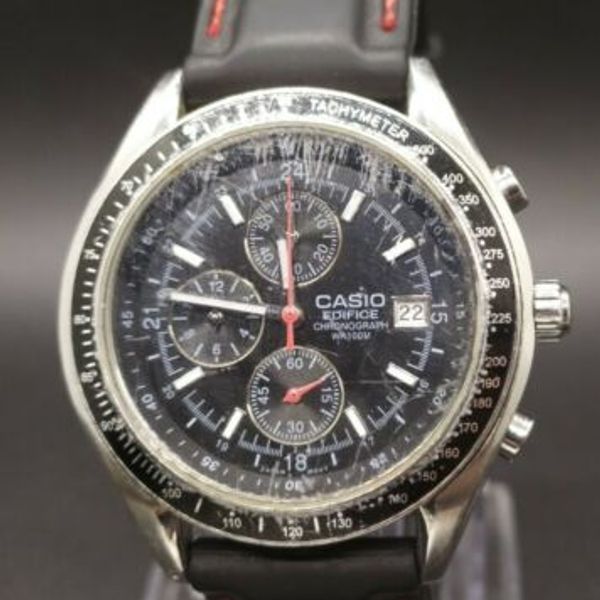 Casio Edifice EF-503D-1AV Chronograph Men's Watch | WatchCharts