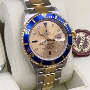 WTS] Rolex TT Blue Submariner, Reference: 16613. L serial model