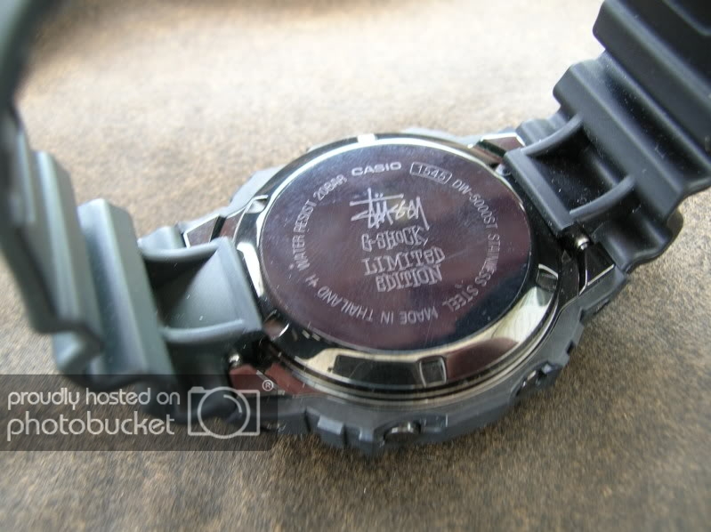 FS Casio G-shock Stussy DLC case DW-5000ST-1JR | WatchCharts