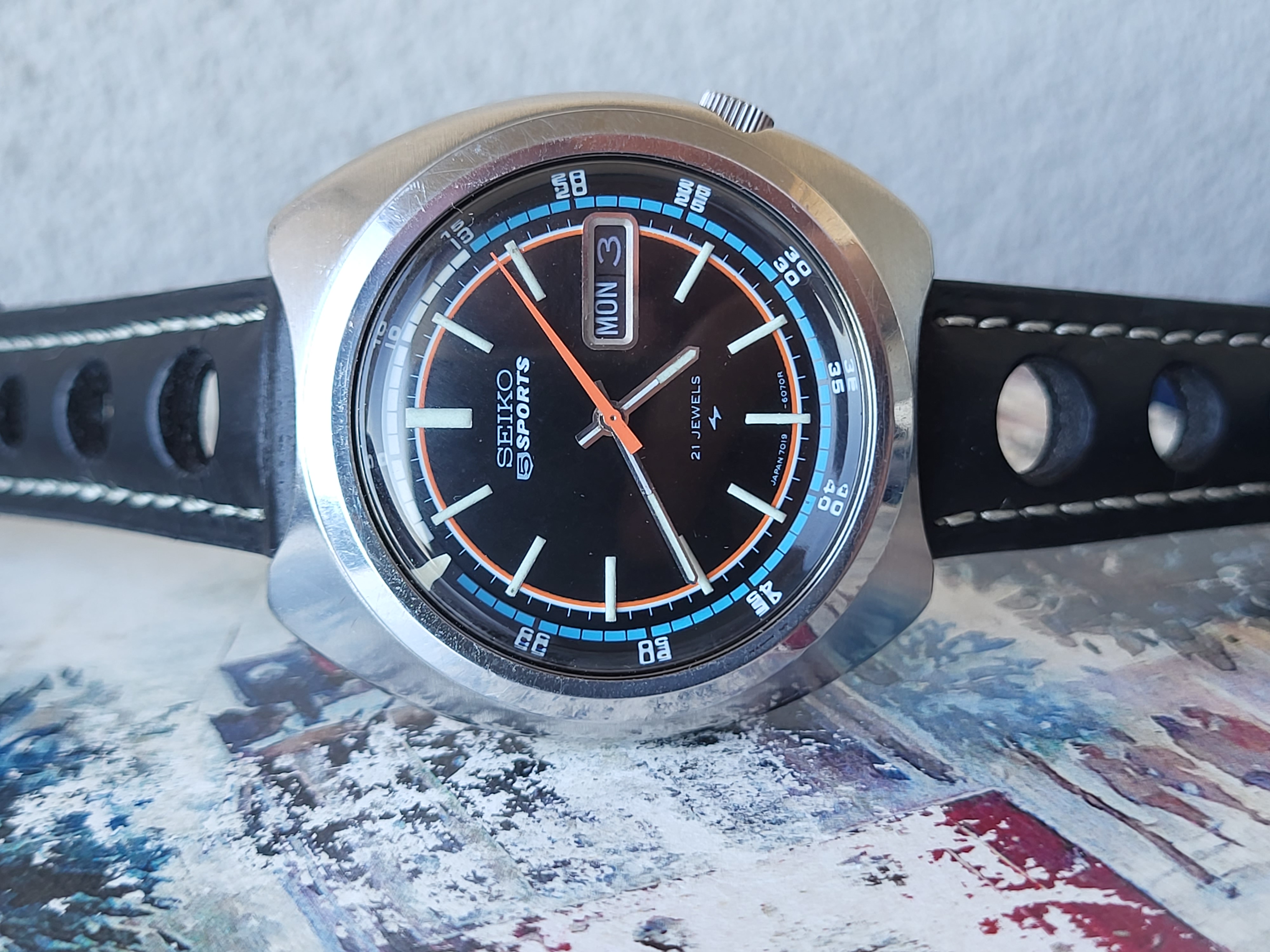 WTS] Seiko 5 Sports 7019-6040 Automatic 21 Jewels | WatchCharts