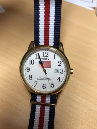 Timex Easy Reader Special Edition George W. Bush Presidential Center  Limited Run | WatchCharts