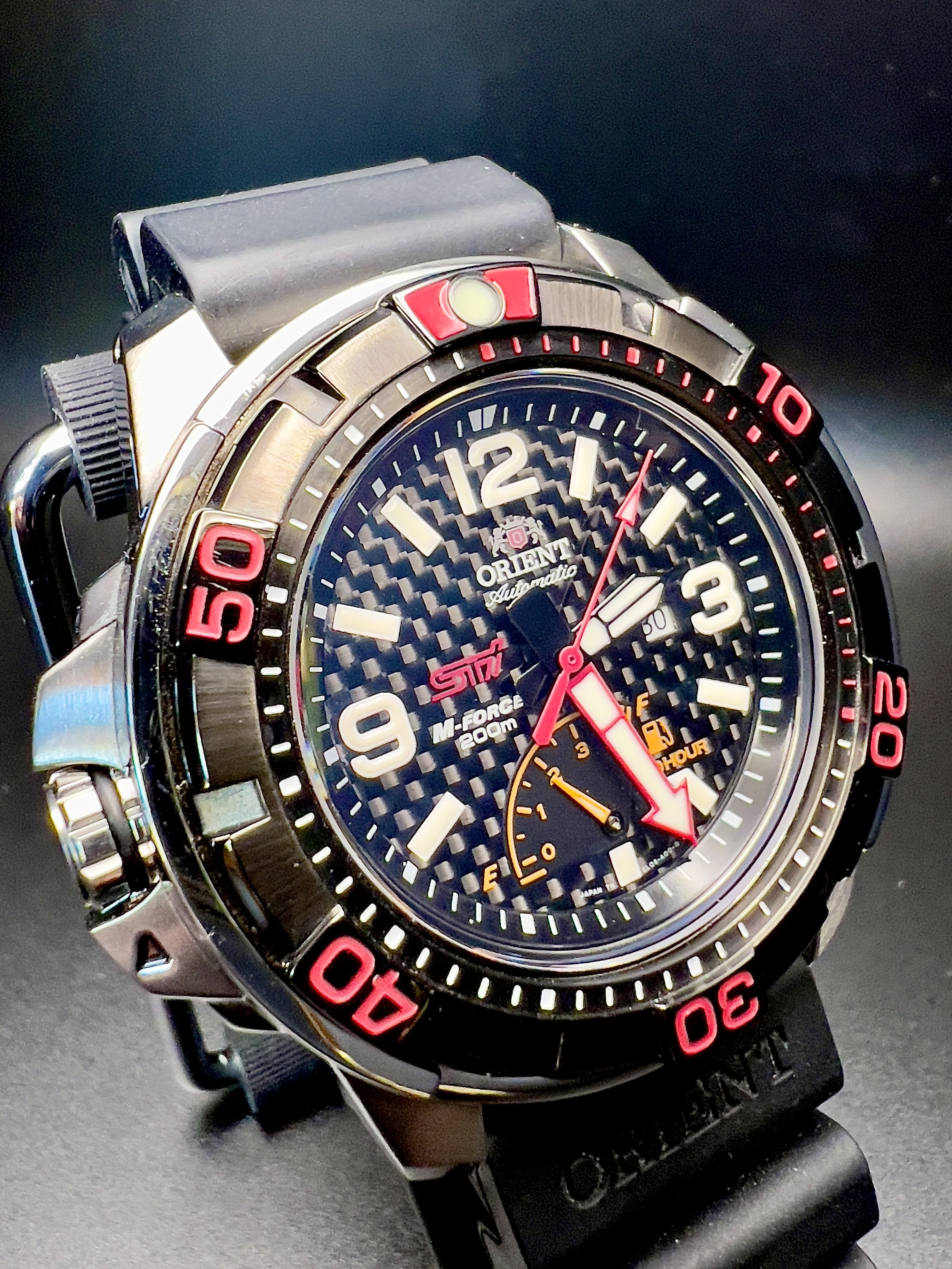 CHEAP! $320. ORIENT M-FORCE X STI LIMITED EDITION $320. CHEAP! |  WatchCharts Marketplace