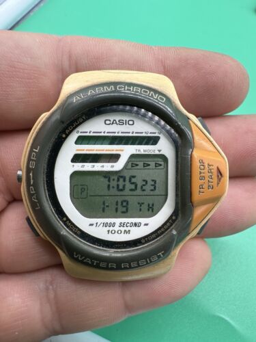 Casio SKX-1000 snow/ski timer with millisecond lap counter