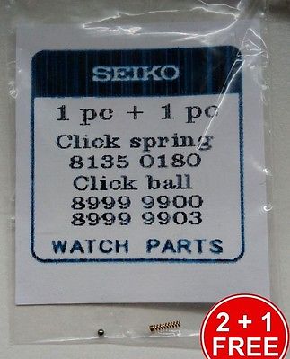 Genuine SEIKO BEZEL REPAIR - SPRING + CLICK BALL 6309 6105 7548 7002 7A28  etc | WatchCharts