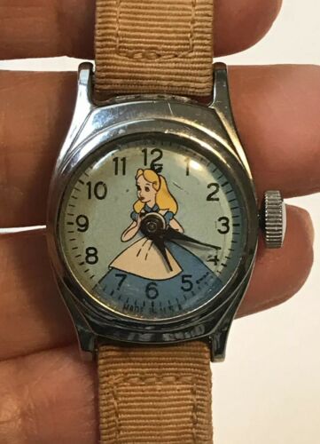 Timex, Accessories, Vintage Alice In Wonderland Times Watch