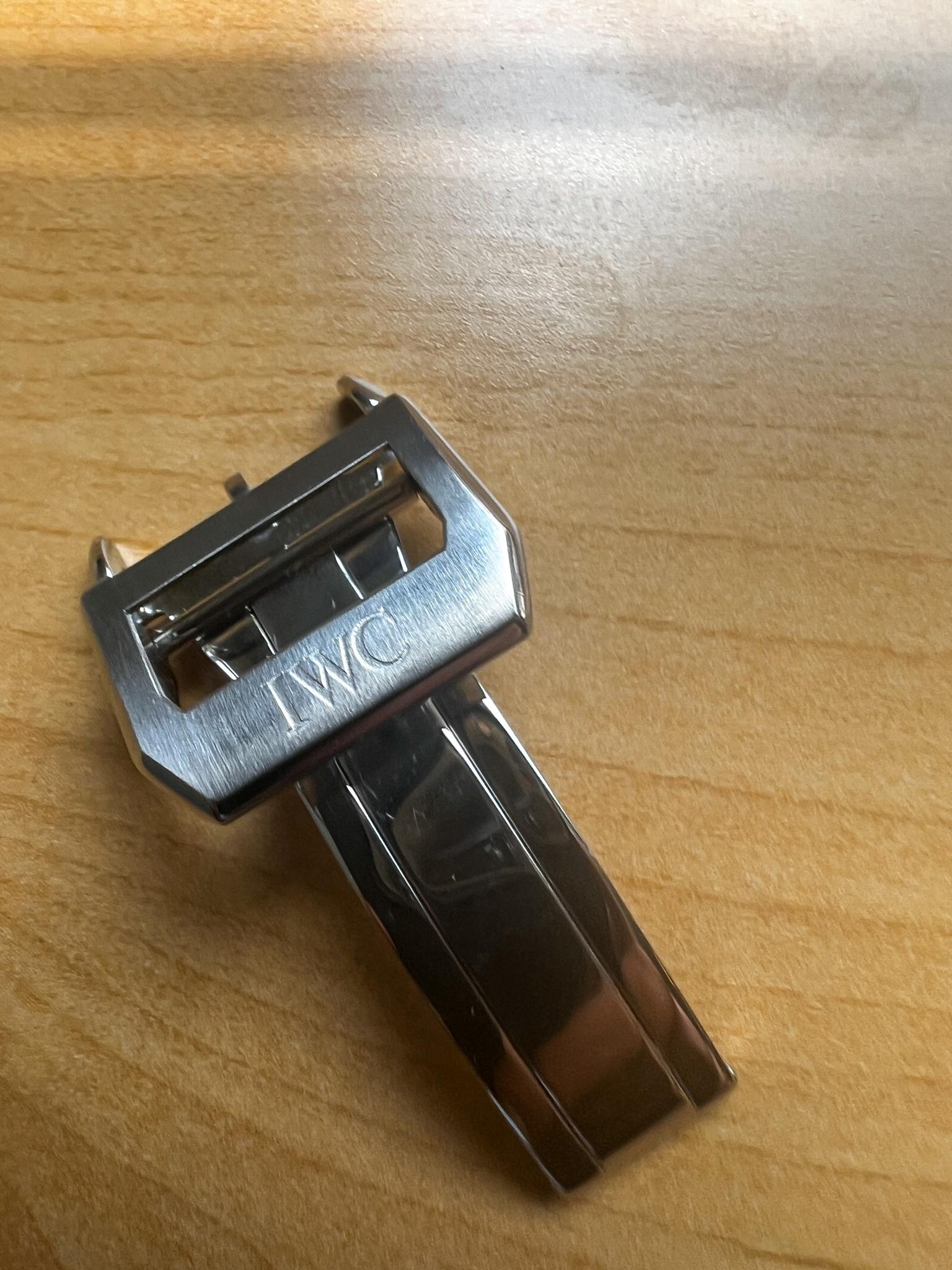 Iwc deployant clasp best sale