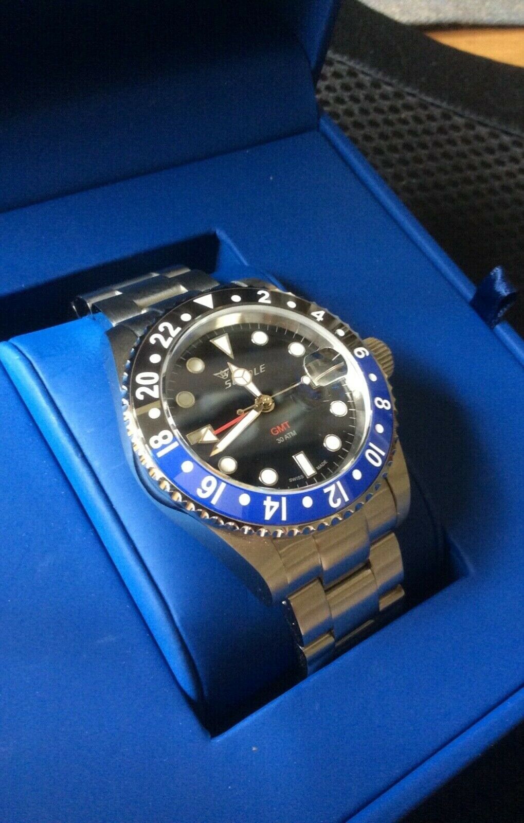 Squale discount gmt batman