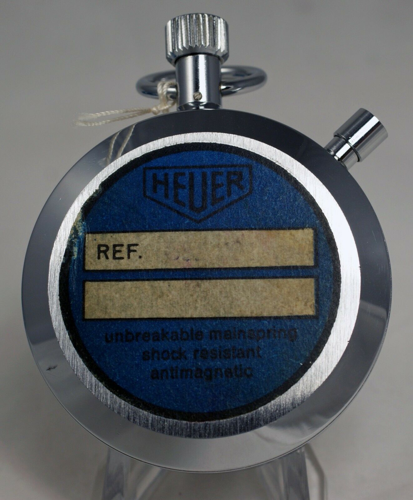 Heuer Trackstar 652.301 7 Jewels Stop Watch Mint Cond. in