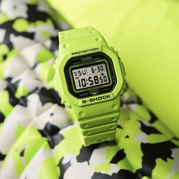 Casio G-Shock Digital 5600 Series Watch - DW5600EP-9 (Neon Green ...