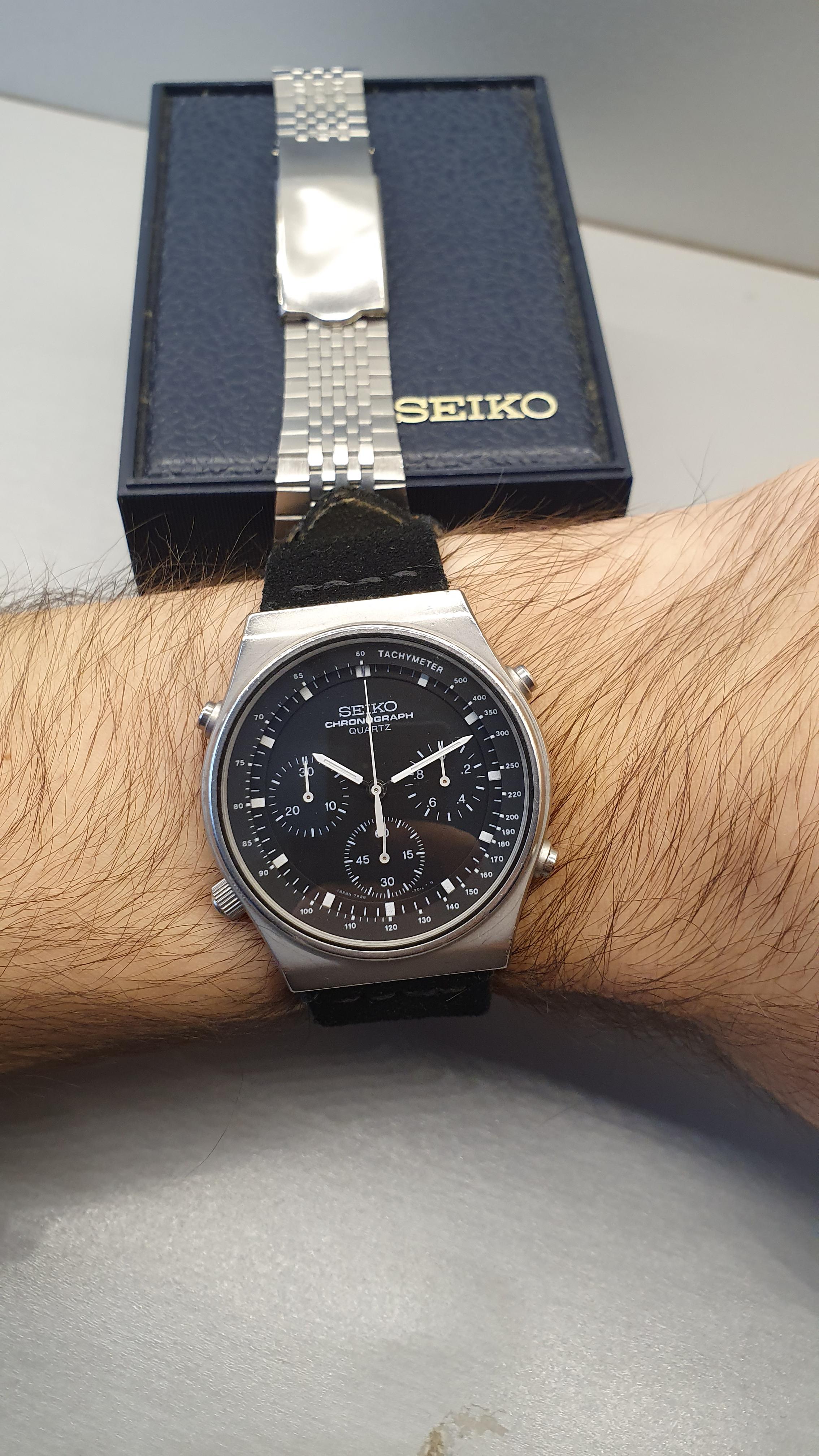 WTS] Seiko 7A28-701A Chronograph Speedmaster Quartz Bond