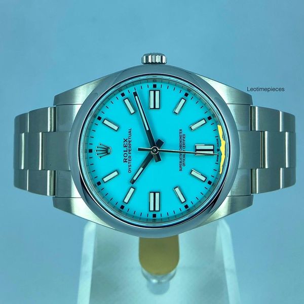 rolex 124300 tiffany
