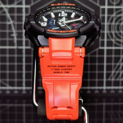 Casio G-Shock GW-4000 RESCUE ORANGE GravityMaster Solar Multiband