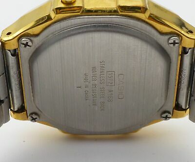 Casio 1572-A168 Gold-Tone Multi-Function Digital Watch