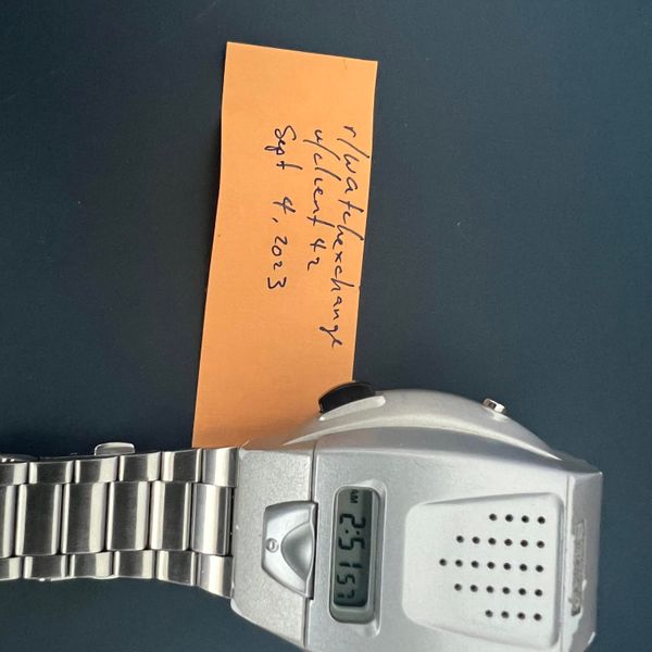 [WTS] Seiko SBJS001 A860 Voice 'Talking Watch' Digital Quartz 75