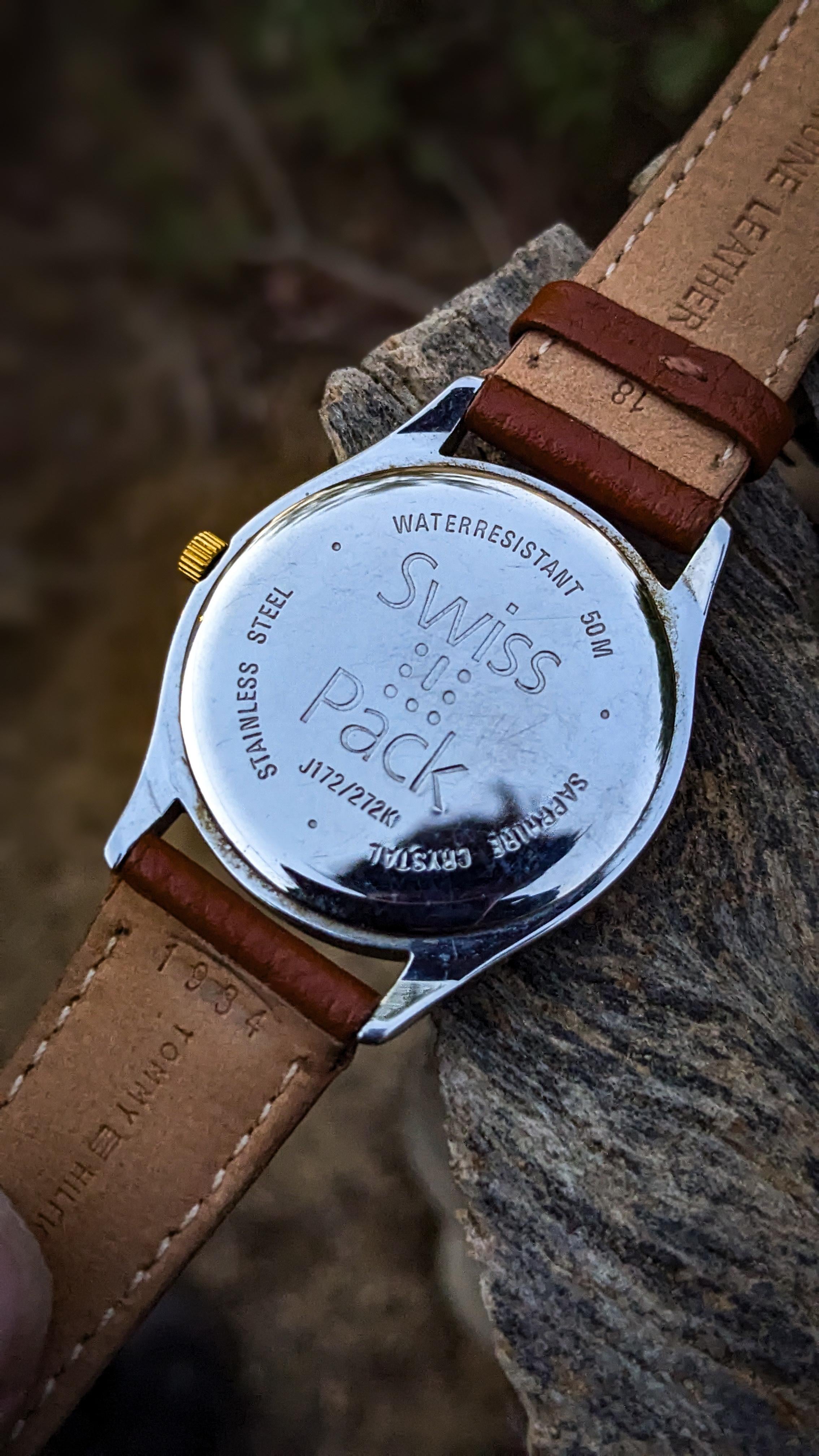 メンズ TISSOT PR50 J172/272K 黒文字盤 クォーツ 腕時計 箱 コマ