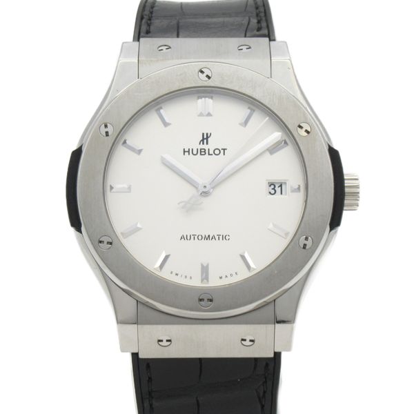 Hublot HUBLOT Classic Fusion Titanium Watch Watch Watch Leather Belt ...