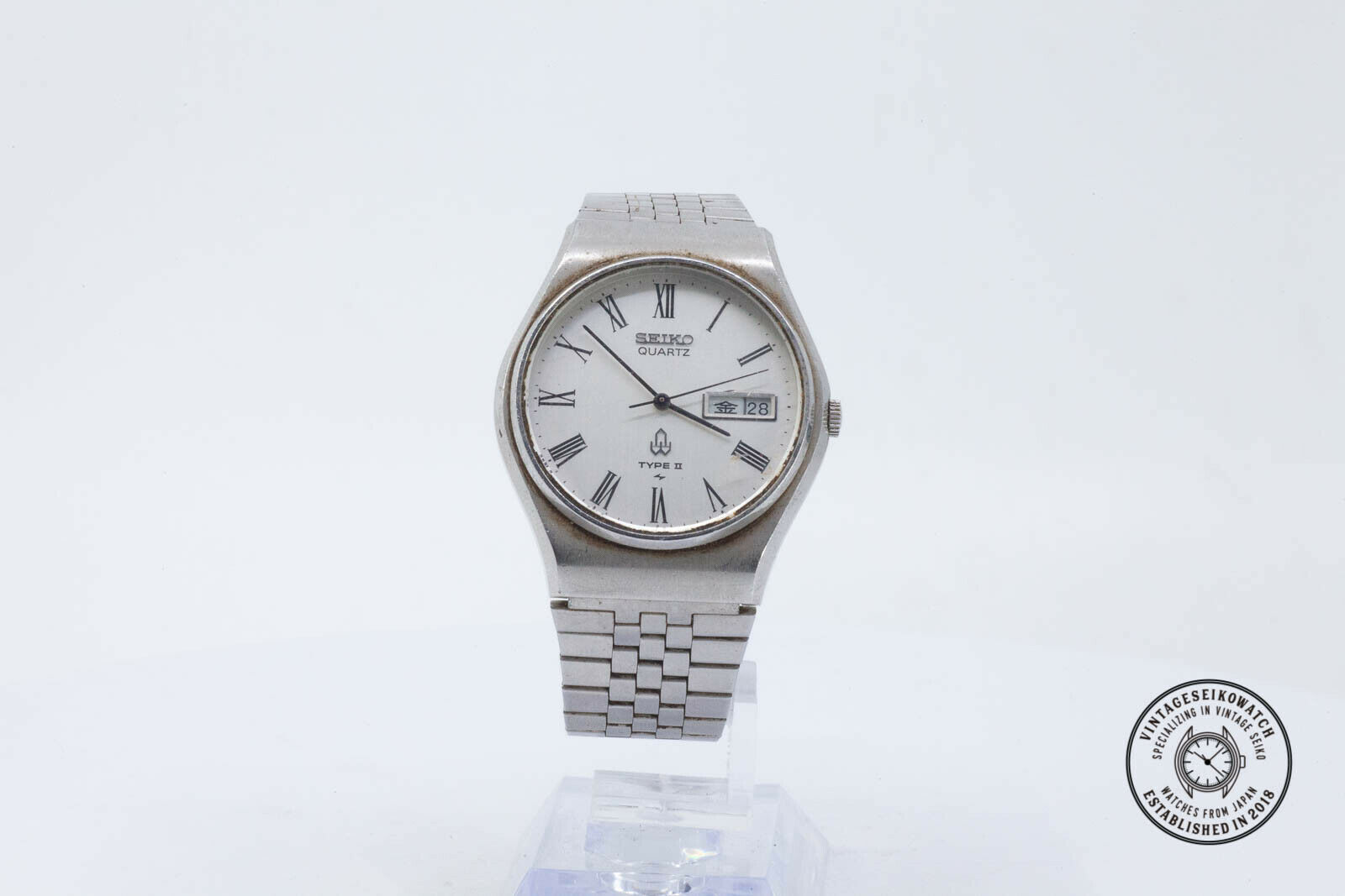 VINTAGE SEIKO QUARTZ TYPE II 4336-8040 Mens Watch JAPAN | WatchCharts