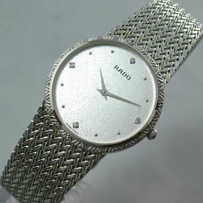 RADO 121.3584.2 シルバー　稼働　ラドー 1円～【稼働】ラドー RADO 121.3584.2 メンズ 腕時計 クォーツ 2
