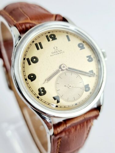 Superb 1945 Vintage Omega Bumper Automatic Ref.2478 Cal.30.10RA