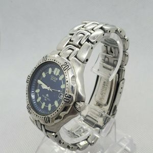 Vintage Citizen 7871-H10252 Men's Eco-Drive WR200 Solar-Tech 180