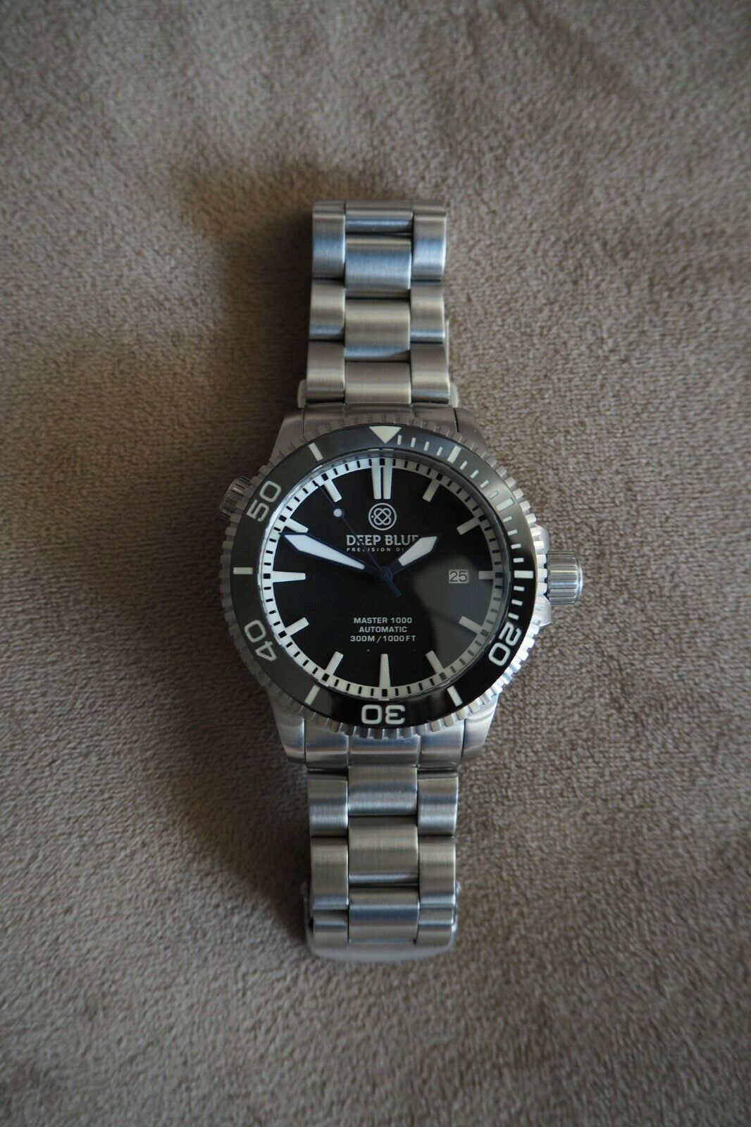 deep blue precision diver master 1000