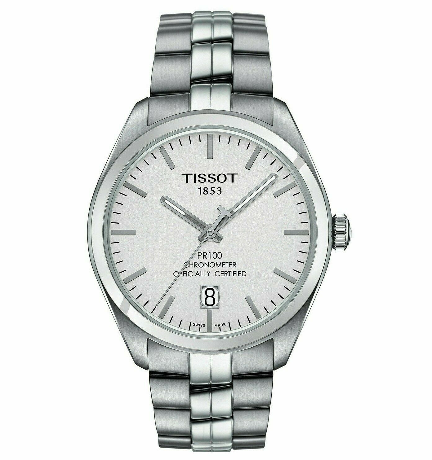 Tissot pr100 chronometer outlet officially certified