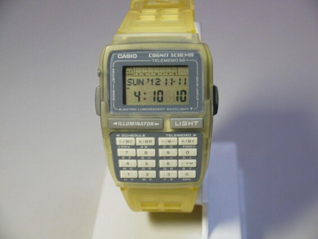 時計 CASIO Cognit Schema TELEMEMO 50 CASIO Cognit Schema TELEMEMO 50