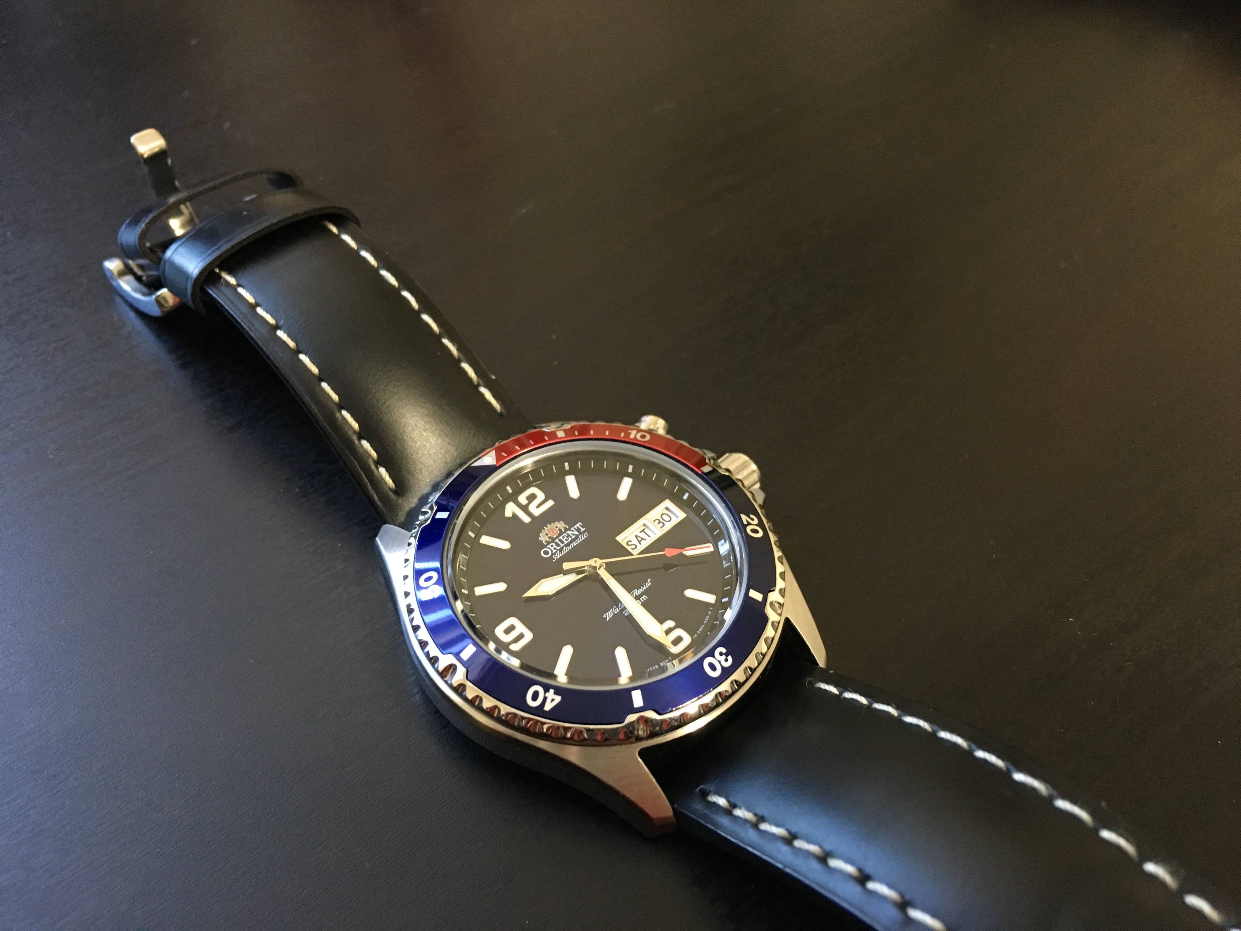 Orient pepsi online bezel