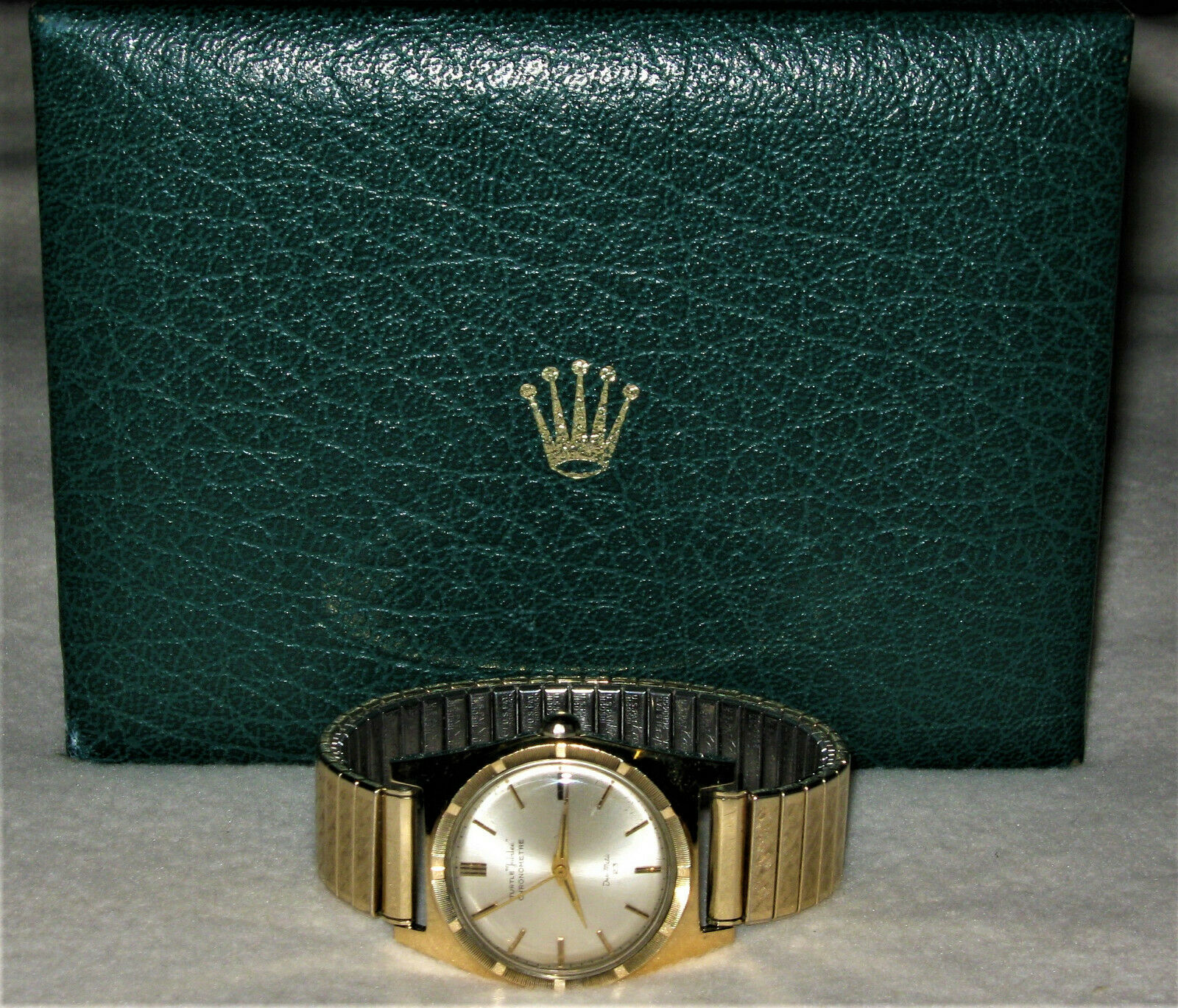 MENS VINTAGE TURTLE AUTOMATIC CHRONOMETER BY ZELL BROS.(ROLEX