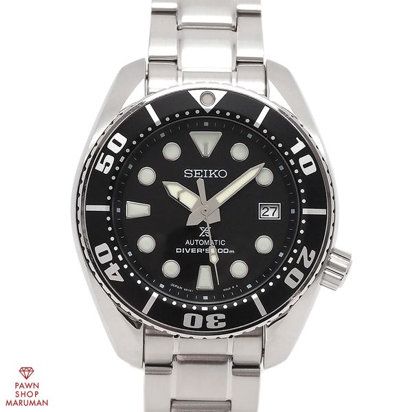 SEIKO Seiko Prospex Diver Scuba SBDC031 Automatic winding SS Black